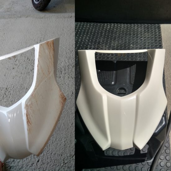 Recuperação de para-lama BMW G650